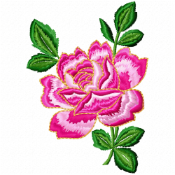 Flowers And Tree Embroidery Design 3 Flowers And Tree Embroidery Design 3